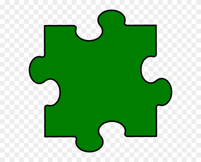 Puzzle Piece Blue #444034