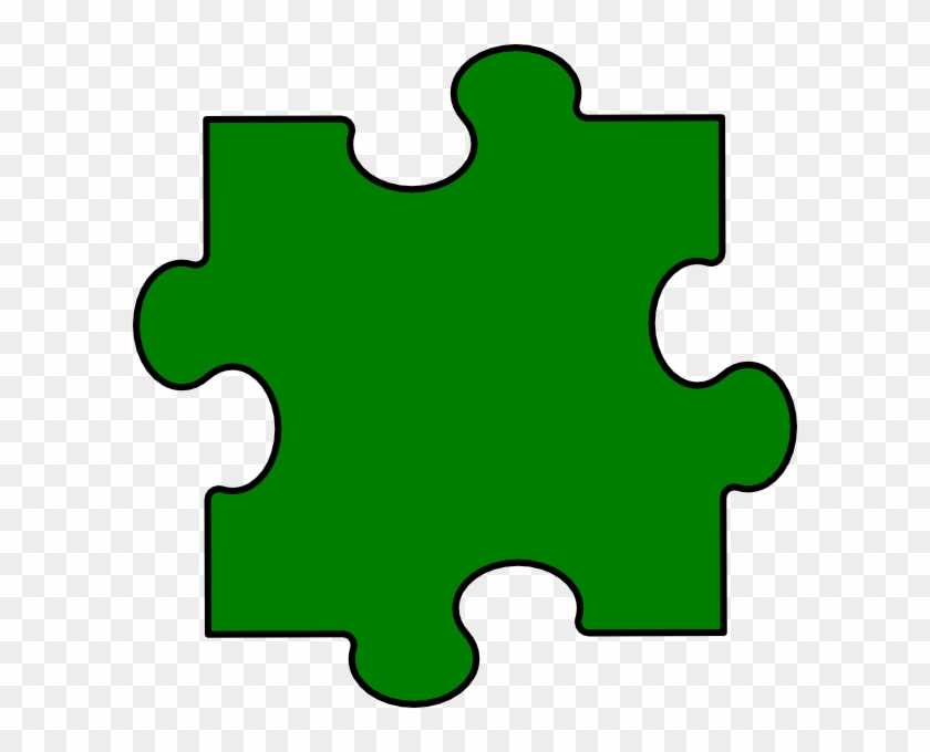 Puzzle Piece Blue #444034