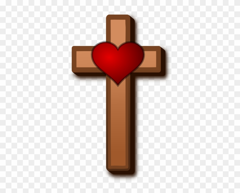 Love Cross Clipart - Cross With Dove Clipart #444069