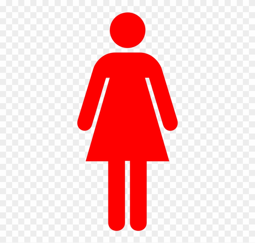 Bathroom - Female Toilet Sign #444090