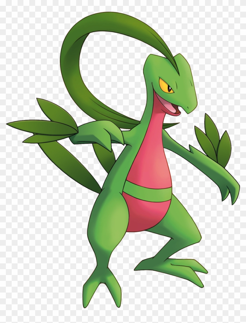 253grovyle Pokemon Mystery Dungeon Explorers Of Sky - Grovyle Pokemon Mystery Dungeon #444146