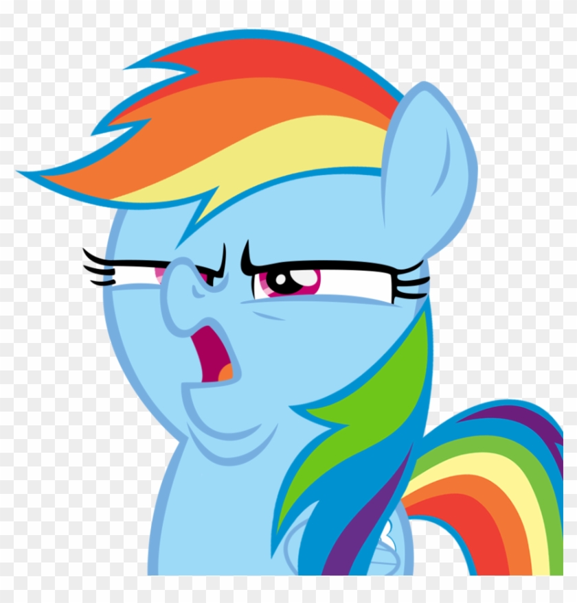 Rainbow Dash Chins By Wubmacawda Rainbow Dash Chins - Rainbow Dash Meme Face #444171