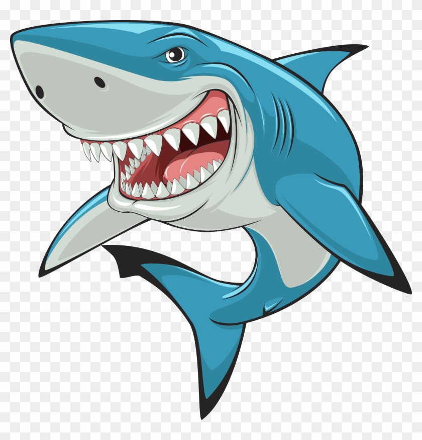 Hammerhead Shark Great White Shark Clip Art - Shark Vector Free #444229