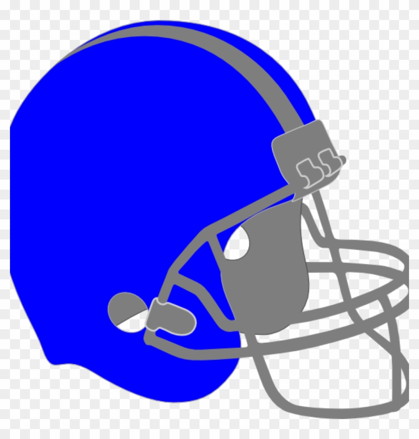 Helmet Clipart Blue Football Helmet Clip Art At Clker - Blue Football Helmet Clipart #444241