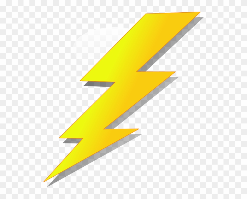 Lightning Strike Cartoon Clip Art - Lightning Bolt Clipart #444273