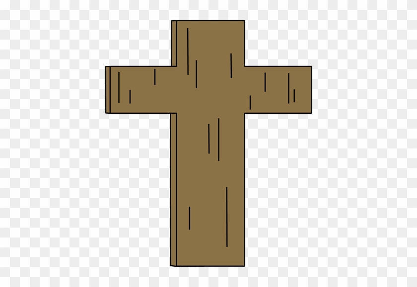Easter Cross - Brown Cross Clipart #444277