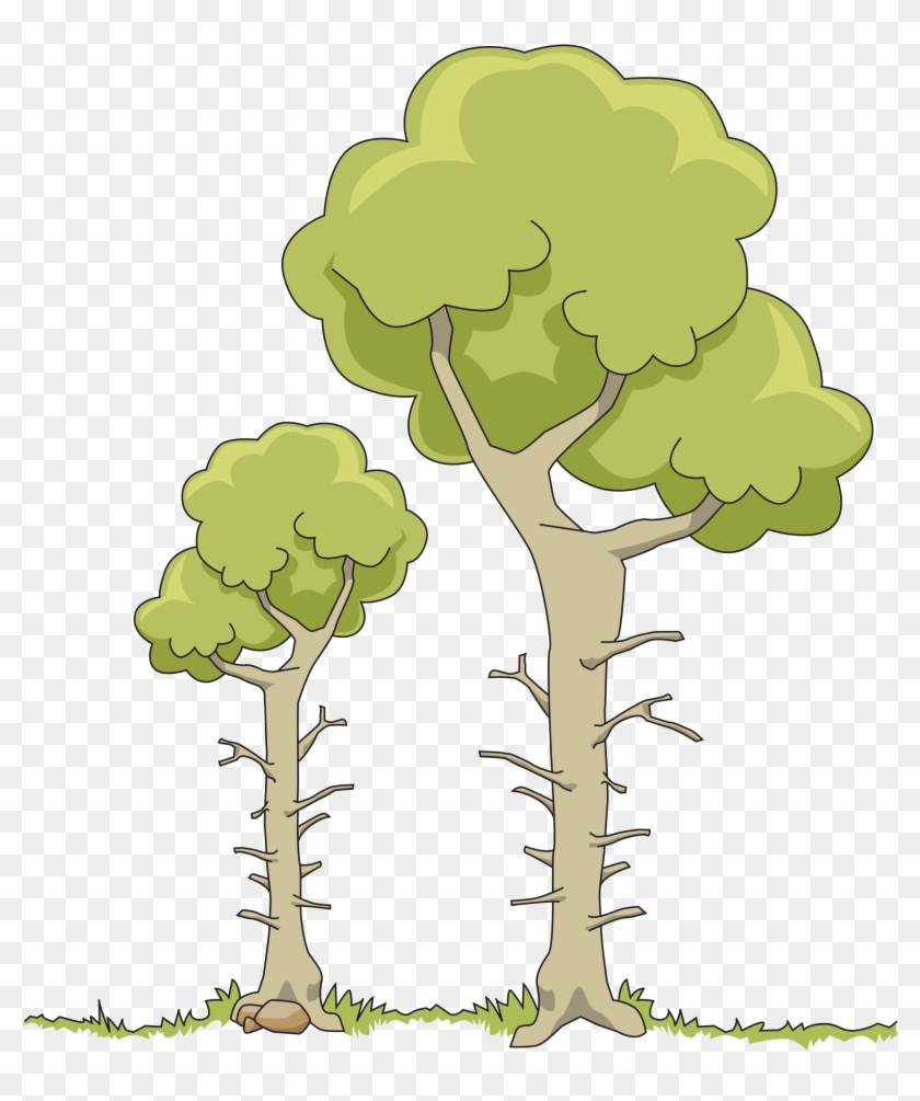 Dead Trees - Clipart Two Trees #444469