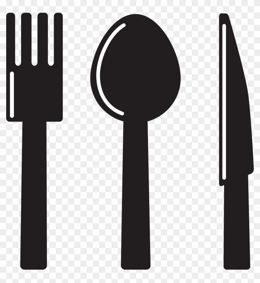 Clipart - Spoon & Fork Clip Art #444521