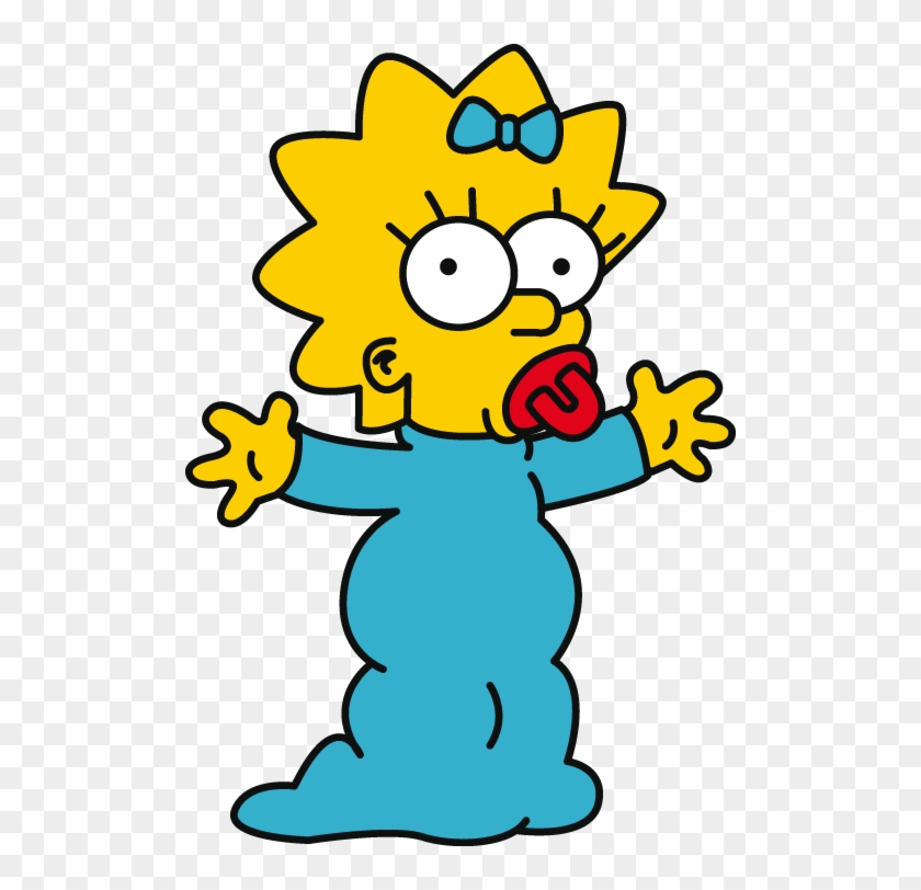 Png Imagenes Transparentes - Maggie Simpson #444523