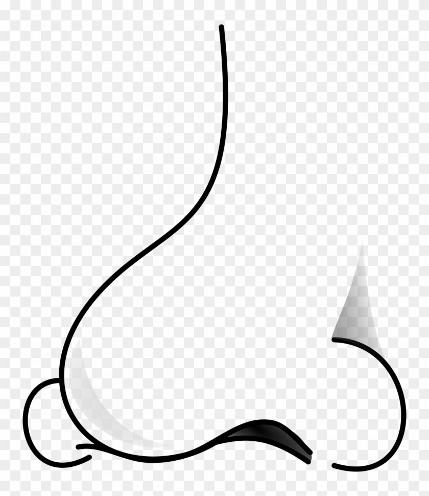 Download Fetching Nose Clipart Black And White - Download Fetching Nose Clipart Black And White #444657