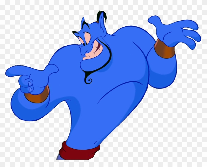 Aladdin Genie Character Jinn Clip Art - Aladiin Personajes #444719