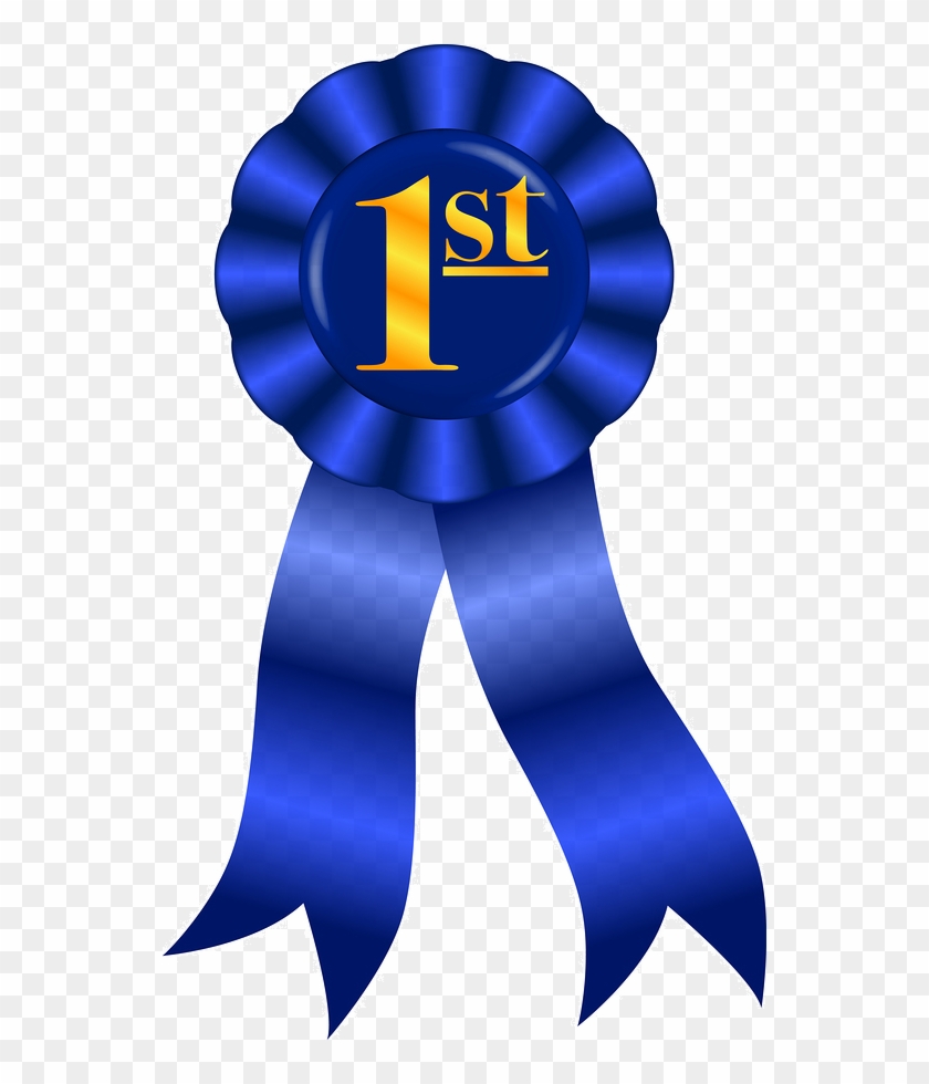Blue Ribbon Prize Award Clip Art - 1st Place Ribbon Clip Art #444726