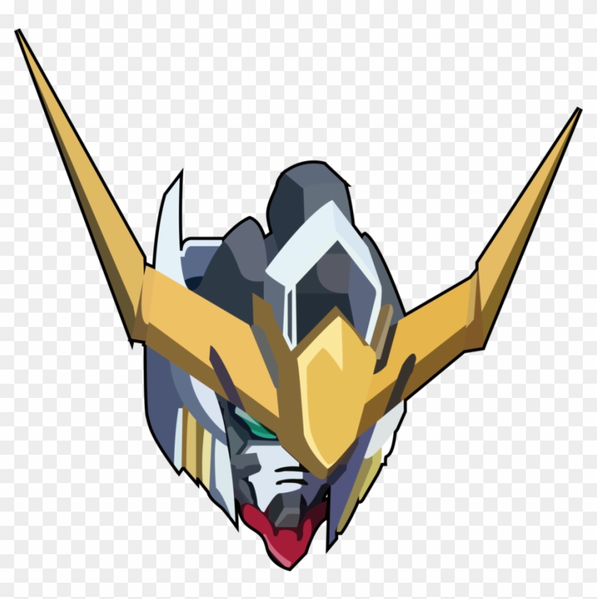 Barbatos By Spartangz - Gundam Barbatos Head Png #444746