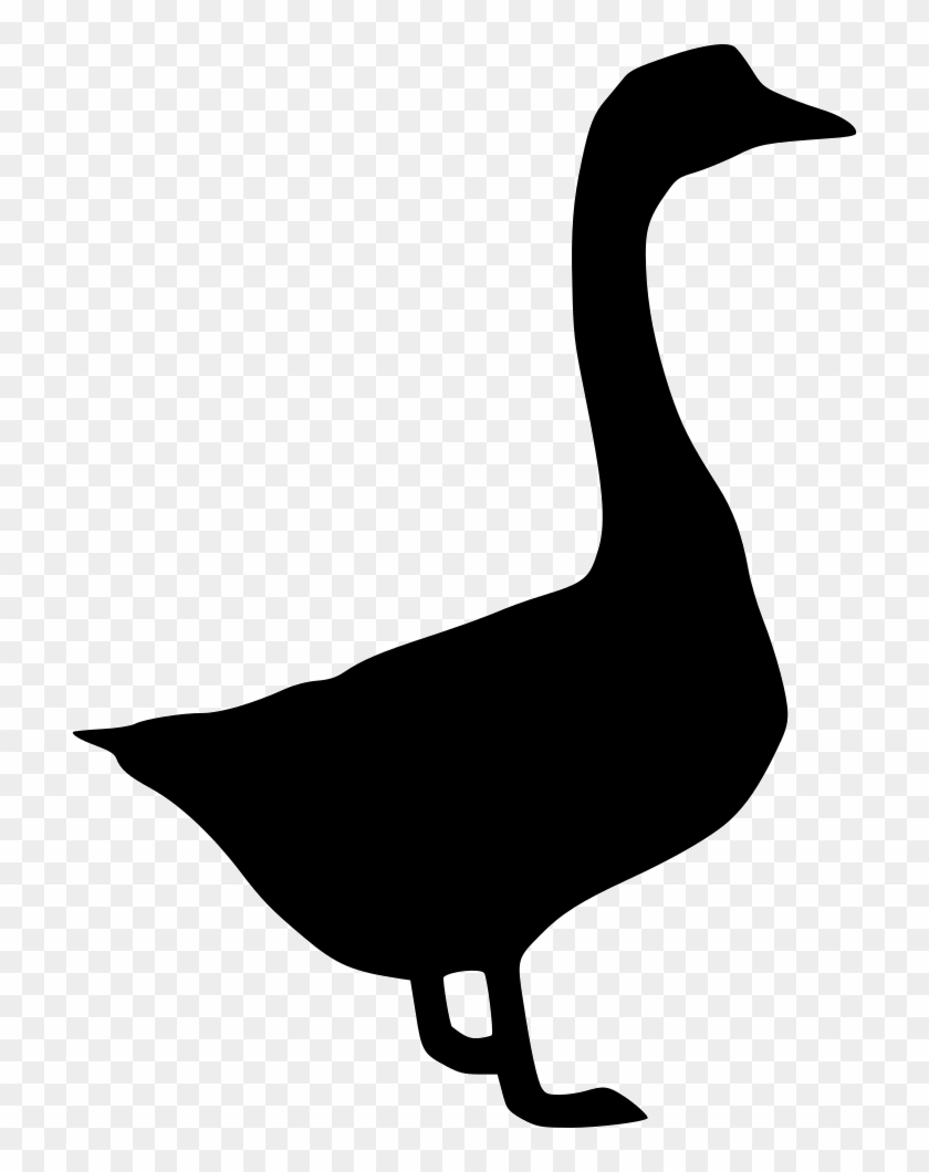 Goose Png - Goose Png Black #444815