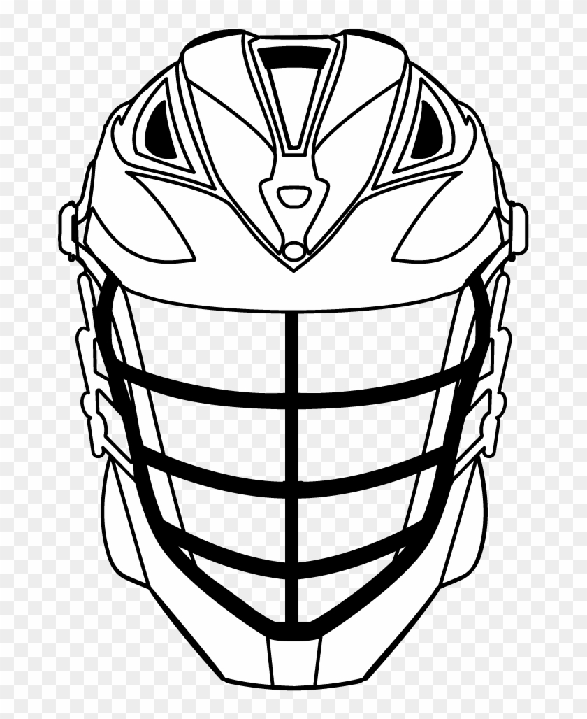 Hockey Helmet Drawing At Getdrawings Com Free For Personal - Lacrosse Helmet Coloring Pages #444818