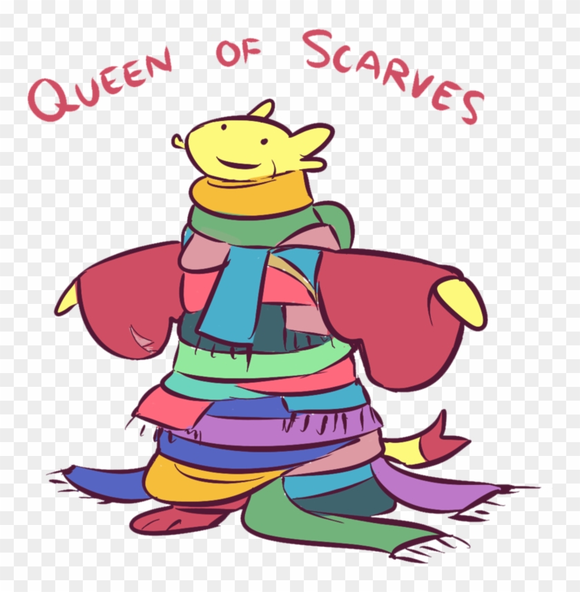 Queen Of Scarves By Mamatad - Drawing #444882