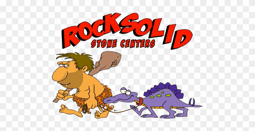 Rock Solid Stone Center - Dinosaur On A Leash #444986