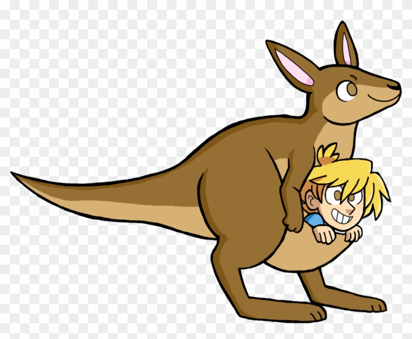 A Kangaroo And Her Joey By Mewtwo365 - Joey Wheeler #444999