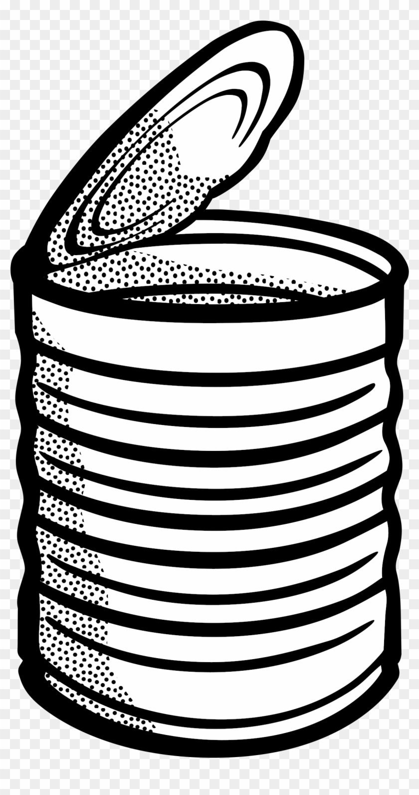 Can Clipart - Tin Can Clip Art #445003