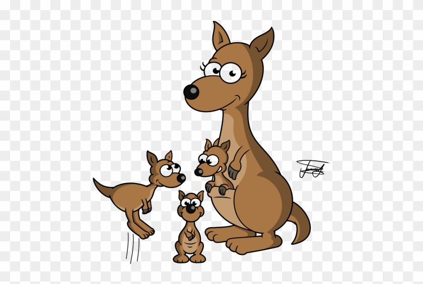 Kangaroo Cartoon Png Transparent Image - Kangaroos Cartoon Png #445002