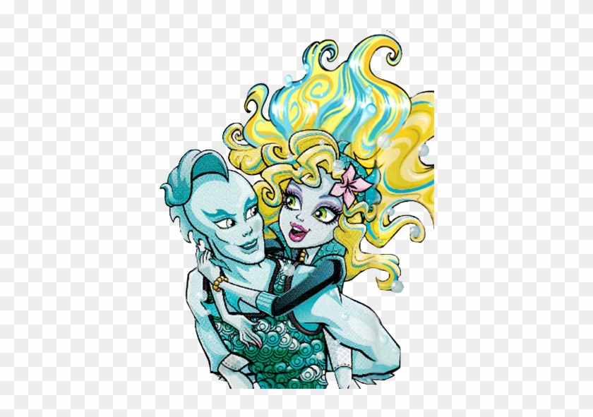 Gillington Webber And Lagoona Blue - Monster High Lagoona And Gil #445038