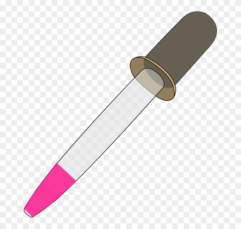 Pasteur Pipette Clip Art - Medicine Dropper Clip Art #445065