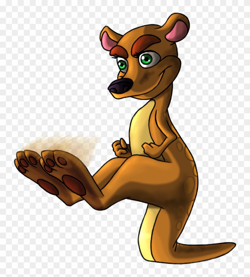 Sheila The Kangaroo By Cartoonsilverfox Sheila The - Shelia The Kangaroo Spyro #445103
