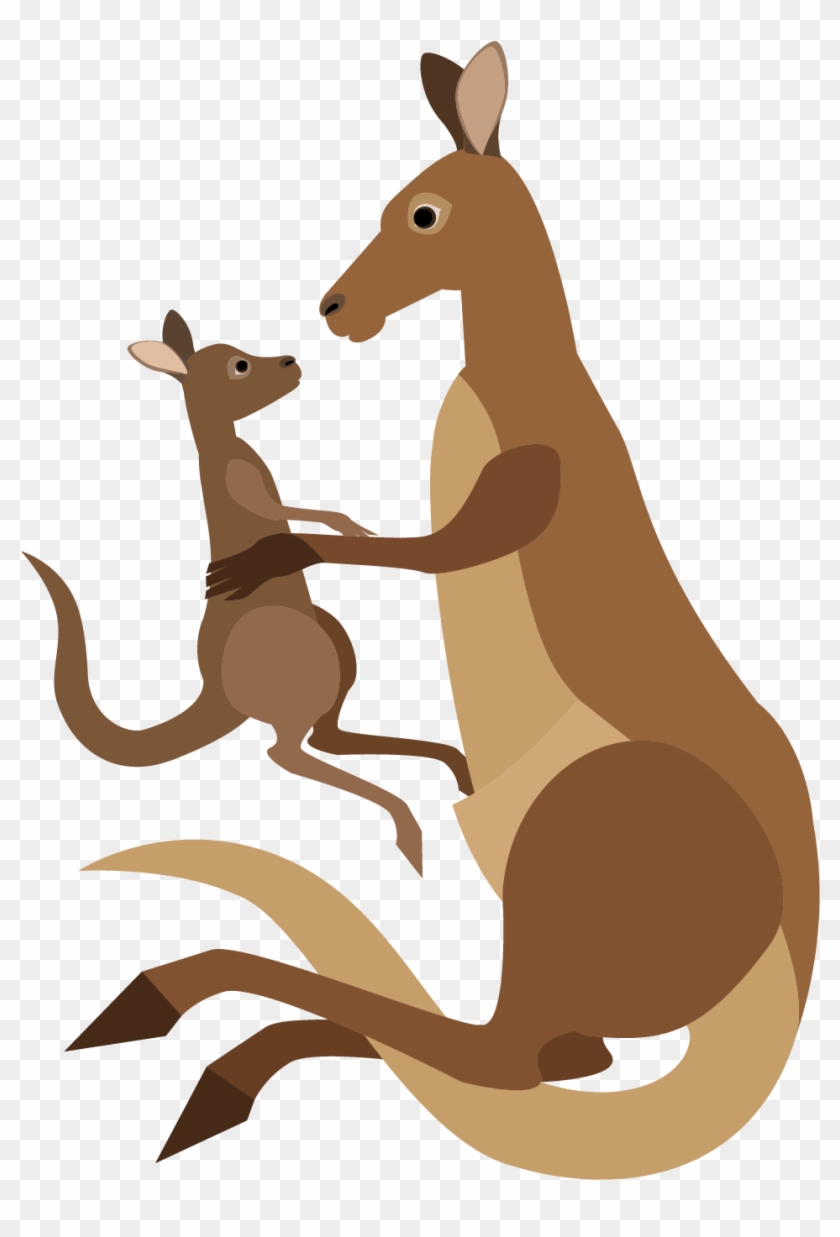 Kangaroo Cartoon Macropodidae - Canguru Desenho Png #445134