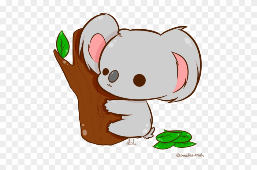Kangaroo Cartoon Drawing - Cute Chibi Koala - Free Transparent PNG Clipart  Images Download