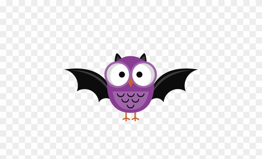 Purple Halloween Owl Svg Cutting File Halloween Owl - Scalable Vector Graphics #445150