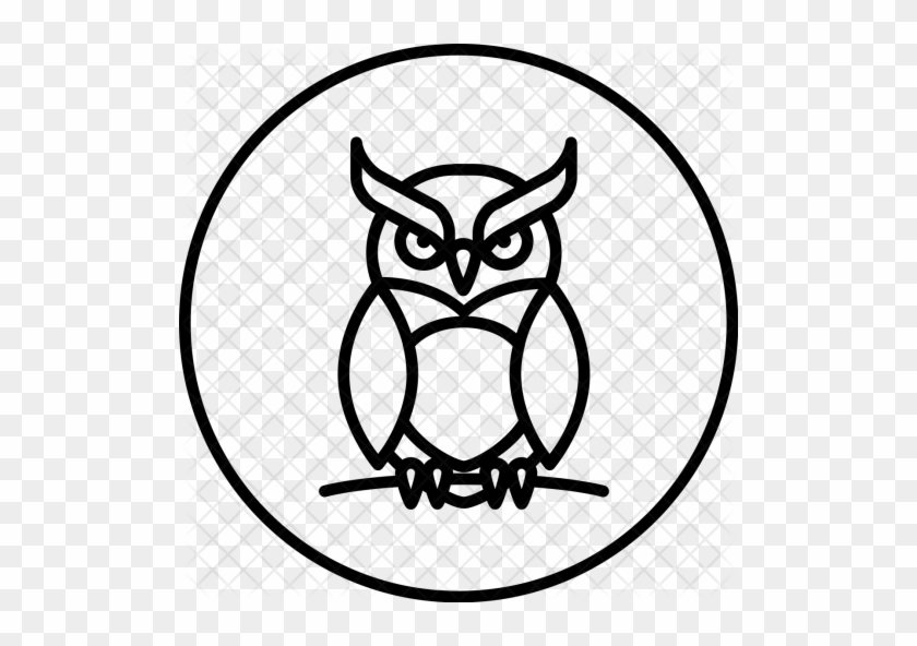 Owl, Animal, Bird, Halloween, Night, Dark, Scary Icon - Owl #445157