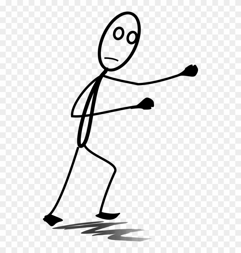 Shrew Clip Art - Stick Figures Fighting Png #445182