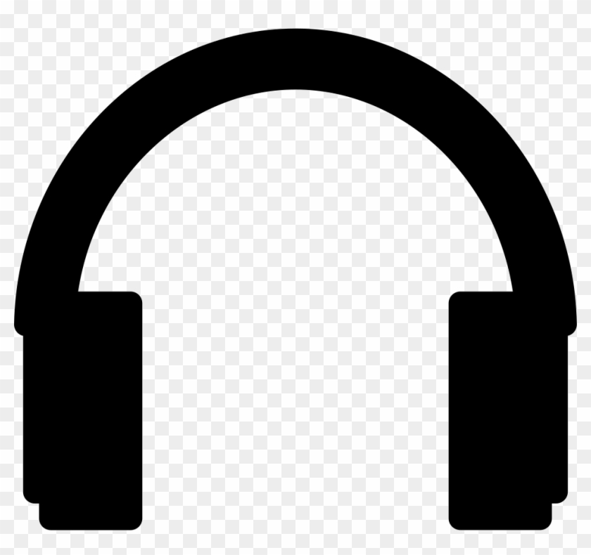Headphones Silhouette Comments - Auriculares Silueta Png #445190