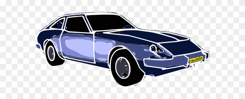Lue Car Clip Art - Blue Car Clip Art #445188