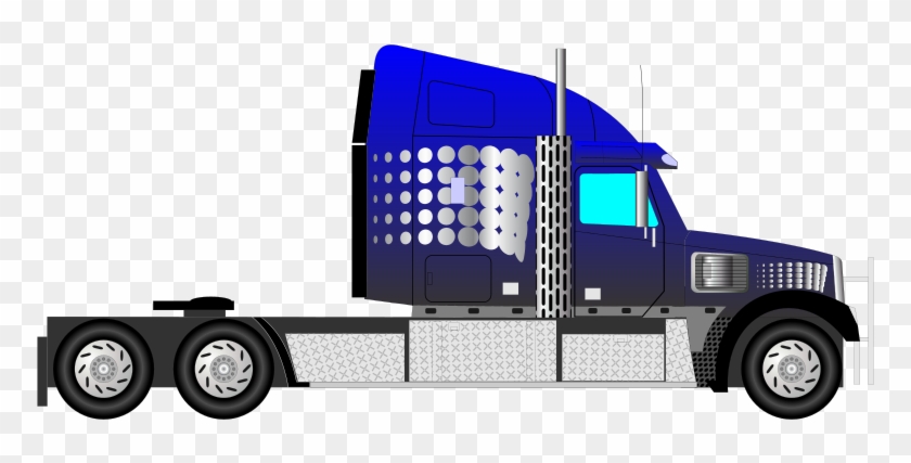 Truck Clip Art - Clipart Truck Blue #445216