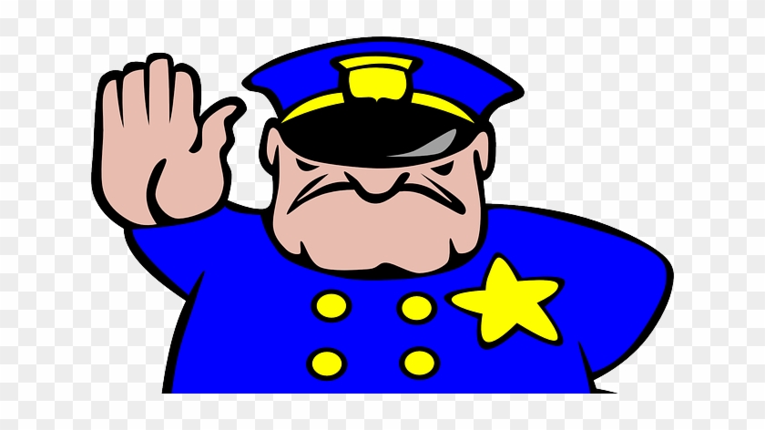 Cartoon Policeman - Police Man #445266