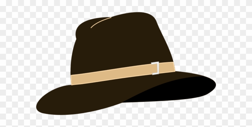 Large Fedora Hat Clipart - Clip Art #445270