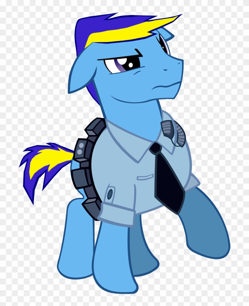 Yu As A Police Pony By Yuandnichigopictures - Mlp Police Pony #445296