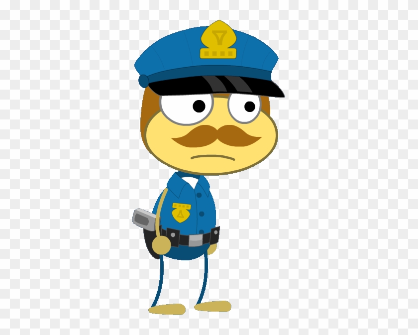 Main Street Policeman - Cartoon #445317