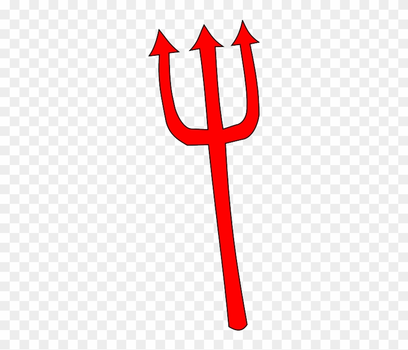 Devil Trident, Fork, Halloween, Weapon, Devil - Devil Transparent Background Free #445318