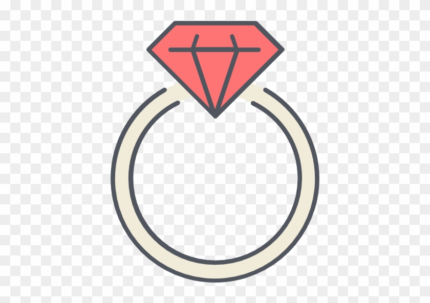 Engagement Ring Free Icon - Icono Anillo De Compromiso #445335
