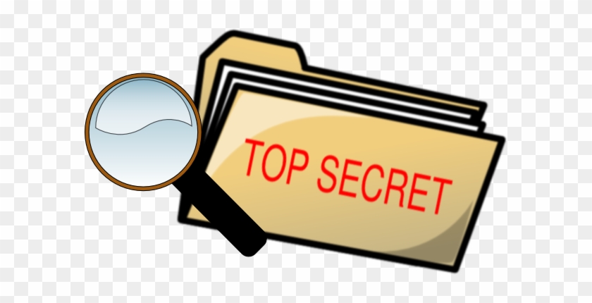 Secret Clipart - Top Secret File Clipart #445361