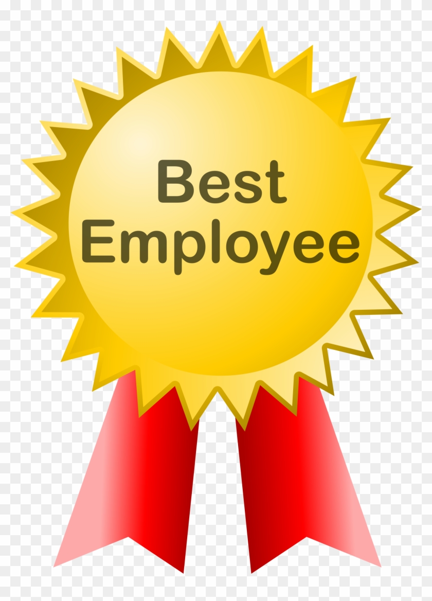 Best Employee Award Badge Vector Clipart Systematic - Fan Of The Week #445365