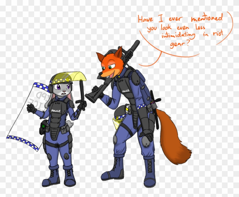 Judy And Nick Riot Training By Livinlovindude On Deviantart - Nick Wilde X Judy #445370