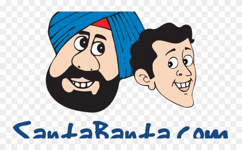 Now A Days Santa Banta Jokes Are Facing Controversy, - Santa Banta Clip Art #445416