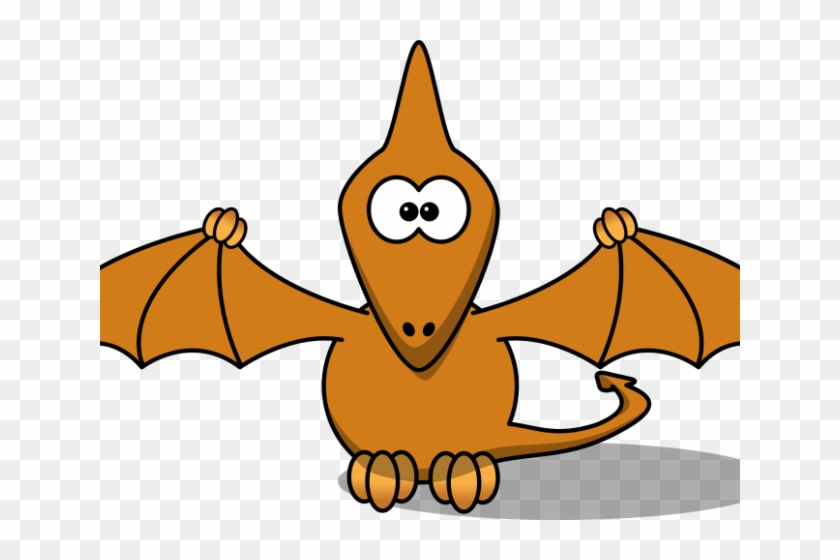 Stegosaurus Clipart Pterodactyl - Cartoon Pterodactyl #445428