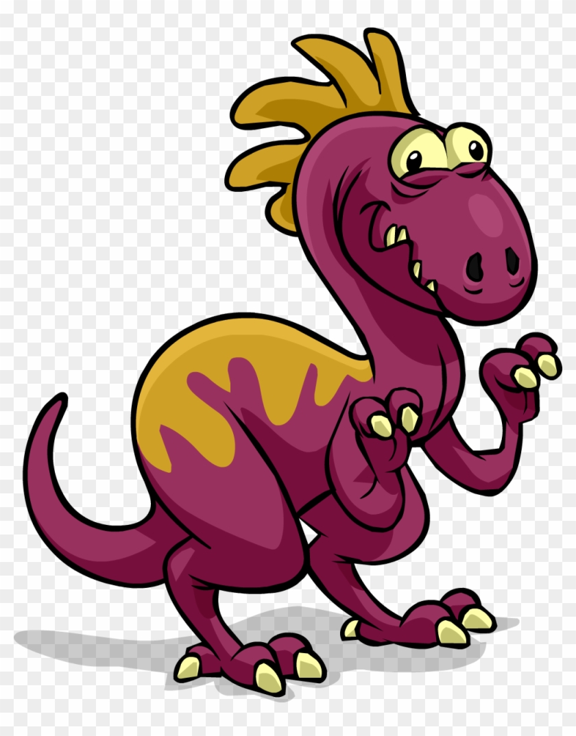 Utahraptor - Stegosaurus Club Penguin #445480