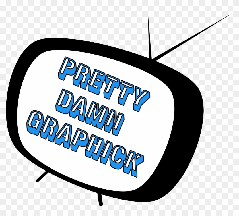 Prettydamngraphick Interrupts The Regularly Scheduled - Tv Clipart Png #445518