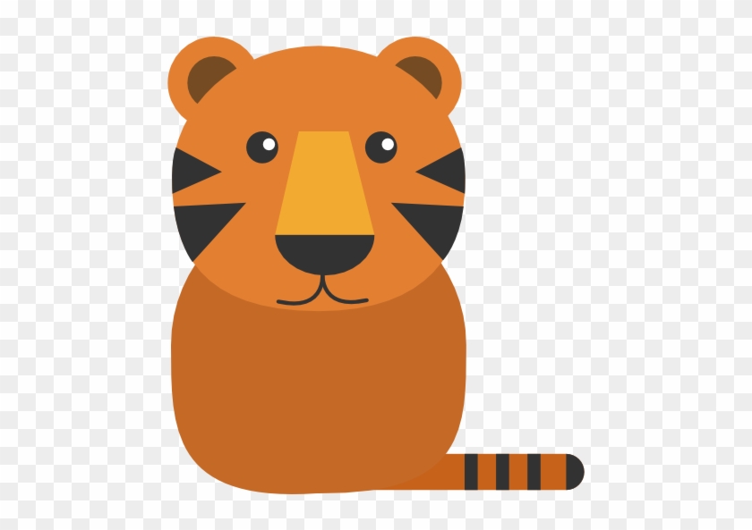 Best Wildlife Camera - Tiger Icon Cartoon Png #445529