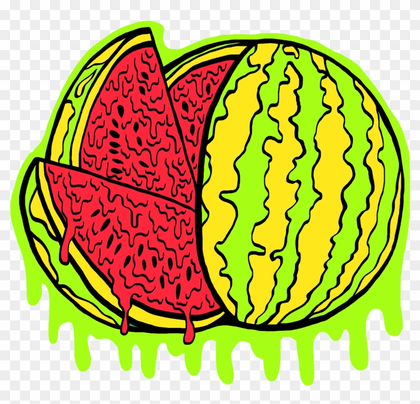 Rotten Fruits Watermelon Tee - Watermelon #445568